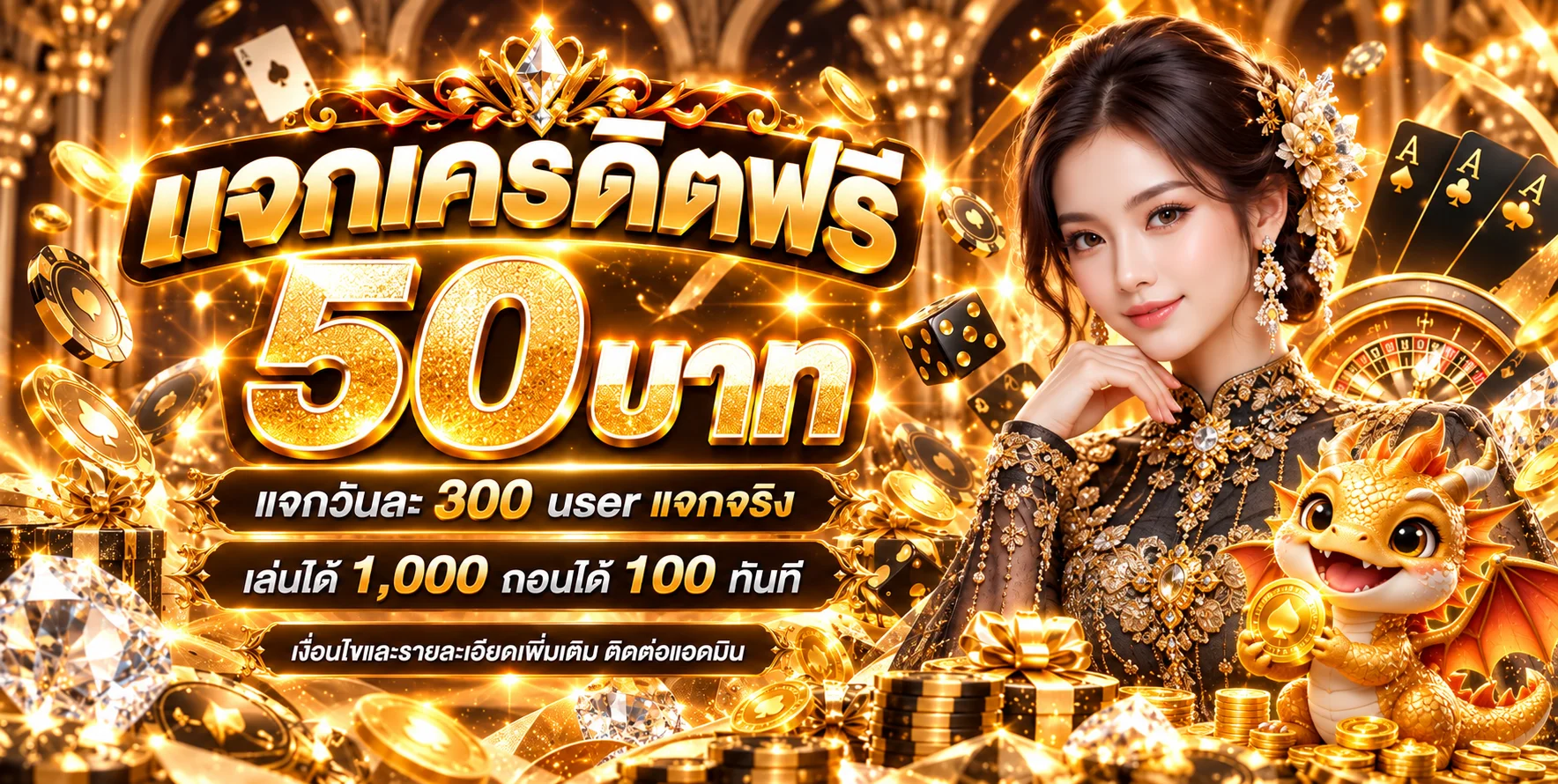 สล็อตออนไลน์ SUPERCLUB168 และเครดิตฟรีธีมมังกรทอง
